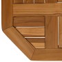 Tablero de mesa octogonal de madera maciza de teca 40x40x2,5 cm de vidaXL, Tableros para mesas - Ref: Foro24-366662, Precio: ...