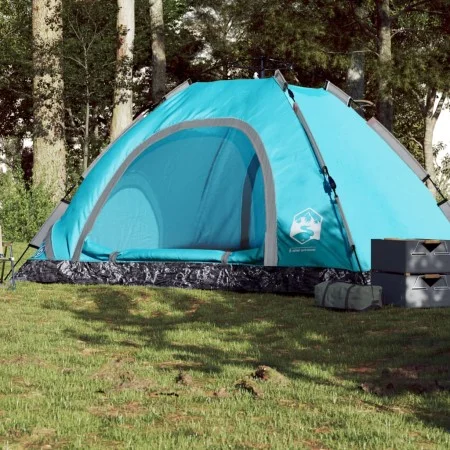 Tienda de campaña 5 personas apertura rápida azul de vidaXL, Tiendas de campaña - Ref: Foro24-4004174, Precio: 151,23 €, Desc...