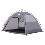 Tienda de playa 2 personas impermeable apertura rápida gris de vidaXL, Tiendas de campaña - Ref: Foro24-4005304, Precio: 78,6...