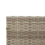 Sofá de jardín en forma de L con mesa y cojines ratán PE gris de vidaXL, Conjuntos de jardín - Ref: Foro24-369041, Precio: 32...