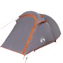 Tienda de campaña túnel 2 personas impermeable gris y naranja de vidaXL, Tiendas de campaña - Ref: Foro24-94606, Precio: 56,3...