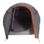 Tienda de campaña túnel 2 personas impermeable gris y naranja de vidaXL, Tiendas de campaña - Ref: Foro24-94606, Precio: 56,3...