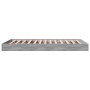 Estructura de cama madera de ingeniería gris Sonoma 90x190 cm de vidaXL, Camas y somieres - Ref: Foro24-842075, Precio: 61,92...
