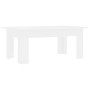 Mesa de centro madera contrachapada blanco 100x60x42 cm de vidaXL, Mesas de centro - Ref: Foro24-801179, Precio: 53,22 €, Des...