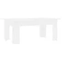 Mesa de centro madera contrachapada blanco 100x60x42 cm de vidaXL, Mesas de centro - Ref: Foro24-801179, Precio: 51,79 €, Des...