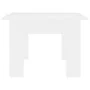 Mesa de centro madera contrachapada blanco 100x60x42 cm de vidaXL, Mesas de centro - Ref: Foro24-801179, Precio: 51,79 €, Des...