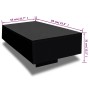Mesa de centro negro brillante en Mesas de centro | Comprar online en Foru.es
