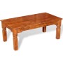 Mesa de centro de madera maciza 110x60x45 cm en Mesas de centro | Comprar online en Foru.es