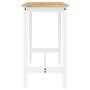 Set de bar 5 piezas madera maciza de pino blanco de vidaXL, muebles para cocinas y comedores - Ref: Foro24-3217074, Precio: 3...