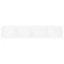 Estante de pared para CD contrachapada blanco 100x18x18 cm de vidaXL, Estantes y estanterías - Ref: Foro24-801319, Precio: 39...