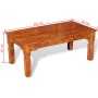 Mesa de centro de madera maciza 110x60x45 cm en Mesas de centro | Comprar online en Foru.es