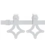 Puerta corredera con herrajes madera maciza de pino 70x210 cm de vidaXL, Puertas - Ref: Foro24-3203161, Precio: 171,02 €, Des...