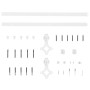Puerta corredera con herrajes madera maciza de pino 70x210 cm de vidaXL, Puertas - Ref: Foro24-3203161, Precio: 178,57 €, Des...