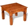 Mesa de centro de madera maciza 60x60x45 cm en Mesas de centro | Comprar online en Foru.es