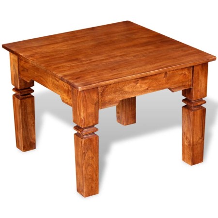 Mesa de centro de madera maciza 60x60x45 cm en Mesas de centro | Comprar online en Foru.es