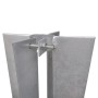 Clavijas de postes de valla 2 unidades acero de vidaXL, Postes de cerca - Ref: Foro24-140595, Precio: 19,00 €, Descuento: %