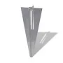 Clavijas de postes de valla 2 unidades acero de vidaXL, Postes de cerca - Ref: Foro24-140595, Precio: 18,71 €, Descuento: %