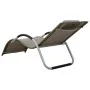 Loungers 2 units textilene gray taupe and gray by vidaXL, Loungers - Ref: Foro24-310519, Price: 133,37 €, Discount: %