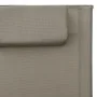 Loungers 2 units textilene gray taupe and gray by vidaXL, Loungers - Ref: Foro24-310519, Price: 133,37 €, Discount: %
