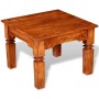 Mesa de centro de madera maciza 60x60x45 cm en Mesas de centro | Comprar online en Foru.es
