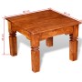 Mesa de centro de madera maciza 60x60x45 cm en Mesas de centro | Comprar online en Foru.es
