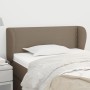 Cabecero de tela gris taupe 83x23x78/88 cm de vidaXL, Cabeceros y pies de cama - Ref: Foro24-3116982, Precio: 40,67 €, Descue...
