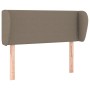 Cabecero de tela gris taupe 83x23x78/88 cm de vidaXL, Cabeceros y pies de cama - Ref: Foro24-3116982, Precio: 40,67 €, Descue...