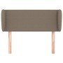 Cabecero de tela gris taupe 83x23x78/88 cm de vidaXL, Cabeceros y pies de cama - Ref: Foro24-3116982, Precio: 40,67 €, Descue...