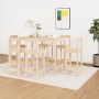 Set de bar 7 piezas madera maciza de pino de vidaXL, muebles para cocinas y comedores - Ref: Foro24-3124712, Precio: 340,42 €...