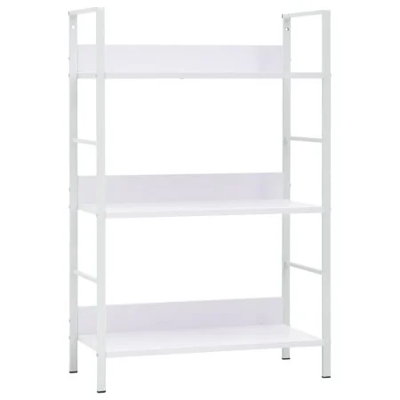 Estantería de 3 niveles madera ingeniería blanco 60x27,6x90,5cm de vidaXL, Librerías y estanterías - Ref: Foro24-288220, Prec...