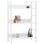 Estantería de 3 niveles madera ingeniería blanco 60x27,6x90,5cm de vidaXL, Librerías y estanterías - Ref: Foro24-288220, Prec...