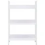 Estantería de 3 niveles madera ingeniería blanco 60x27,6x90,5cm de vidaXL, Librerías y estanterías - Ref: Foro24-288220, Prec...
