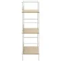 Estantería de 3 niveles madera ingeniería roble 60x27,6x90,5 cm de vidaXL, Librerías y estanterías - Ref: Foro24-288221, Prec...