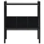 Estantería de 2 niveles madera de ingeniería negro 52x28x59 cm de vidaXL, Librerías y estanterías - Ref: Foro24-288230, Preci...