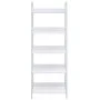 Estantería 5 niveles madera ingeniería blanco 60x27,6x158,5 cm de vidaXL, Librerías y estanterías - Ref: Foro24-288228, Preci...