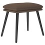 Reposapiés de tela color gris taupe 45x29,5x35 cm de vidaXL, Otomanas - Ref: Foro24-341502, Precio: 33,90 €, Descuento: %