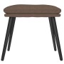 Reposapiés de tela color gris taupe 45x29,5x35 cm de vidaXL, Otomanas - Ref: Foro24-341502, Precio: 33,90 €, Descuento: %