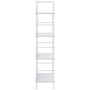 Estantería 4 niveles madera ingeniería blanco 60x27,6x124,5 cm de vidaXL, Librerías y estanterías - Ref: Foro24-288224, Preci...