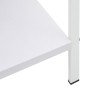 Estantería 4 niveles madera ingeniería blanco 60x27,6x124,5 cm de vidaXL, Librerías y estanterías - Ref: Foro24-288224, Preci...