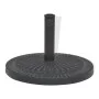 Base de sombrilla de resina redonda negro 29 kg de vidaXL, Bases para sombrillas - Ref: Foro24-43658, Precio: 84,75 €, Descue...