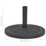 Base de sombrilla de resina redonda negro 29 kg de vidaXL, Bases para sombrillas - Ref: Foro24-43658, Precio: 84,75 €, Descue...