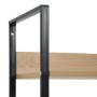 Estantería de 3 niveles madera ingeniería roble 60x27,6x90,5 cm de vidaXL, Librerías y estanterías - Ref: Foro24-288219, Prec...