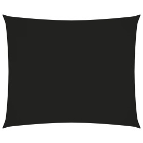 Toldo de vela rectangular tela Oxford negro 3x4 m de vidaXL, Sombrillas - Ref: Foro24-135760, Precio: 43,69 €, Descuento: %