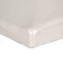 Tapas para postes de valla 6 unidades metal galvanizado 91x91mm de vidaXL, Accesorios para rejas y vallas - Ref: Foro24-14549...