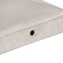 Tapas para postes de valla 6 unidades metal galvanizado 91x91mm de vidaXL, Accesorios para rejas y vallas - Ref: Foro24-14549...
