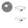 Desagüe de ducha cubierta inserción suelo acero inox. 28x28 cm de vidaXL, Desagües - Ref: Foro24-145996, Precio: 51,78 €, Des...