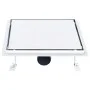 Desagüe de ducha cubierta inserción suelo acero inox. 28x28 cm de vidaXL, Desagües - Ref: Foro24-145996, Precio: 51,78 €, Des...
