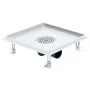 Desagüe de ducha cubierta inserción suelo acero inox. 28x28 cm de vidaXL, Desagües - Ref: Foro24-145996, Precio: 51,78 €, Des...