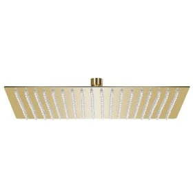 Golden square stainless steel rain effect shower head 50x50 cm by vidaXL, shower heads - Ref: Foro24-147712, Price: 103,89 €,...