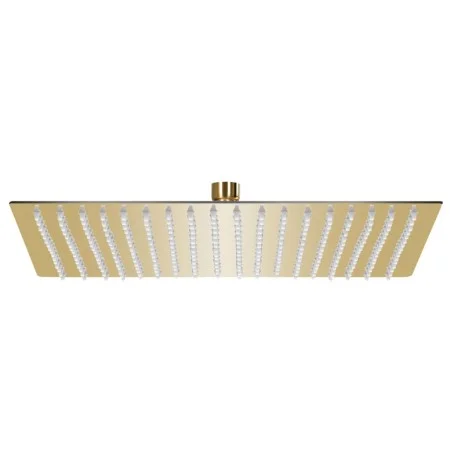 Goldener quadratischer Duschkopf aus Edelstahl mit Regeneffekt, 50 x 50 cm von vidaXL, Duschköpfe - Ref: Foro24-147712, Preis...
